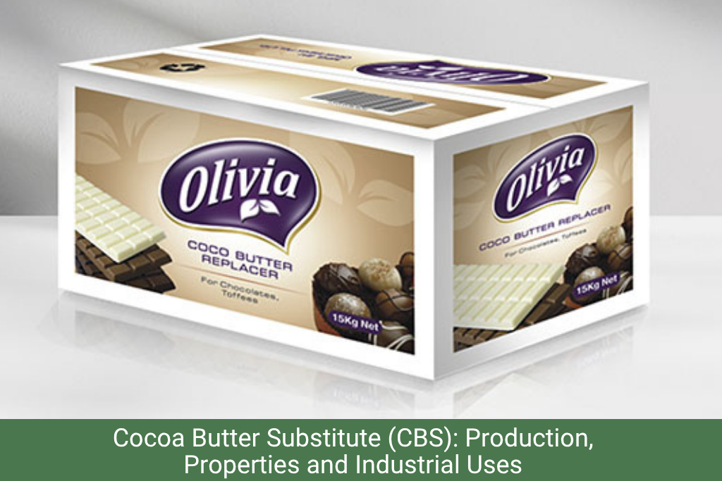 Cocoa Butter Substitute Production Properties Industrial Uses