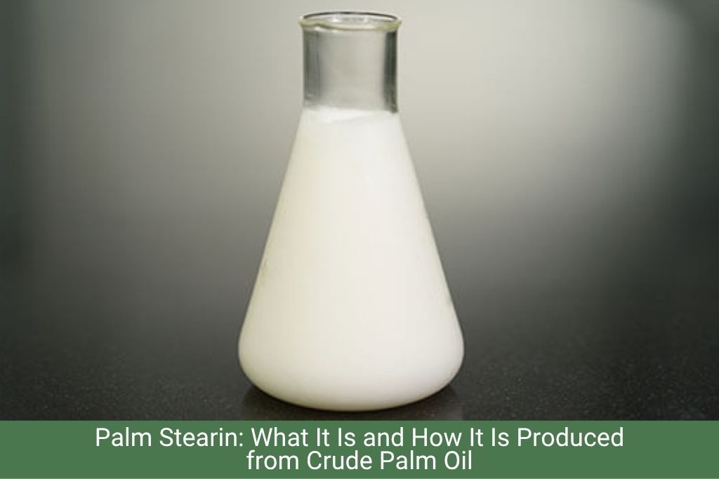 Palm Stearin What Produced from Crude Palm Oil
